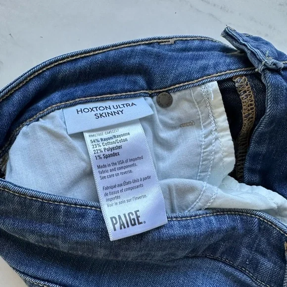 Paige Hoxton Ultra Skinny Jeans - Size 30 - Picture 11 of 11